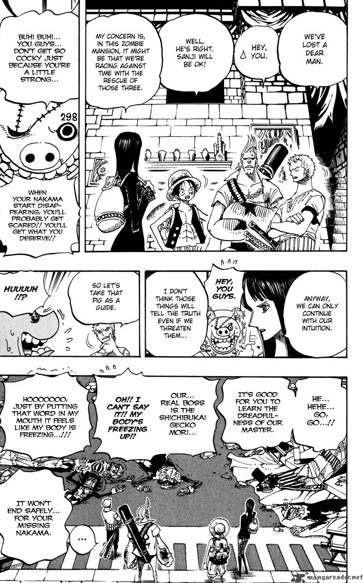 One Piece Chapter 450 Page 24