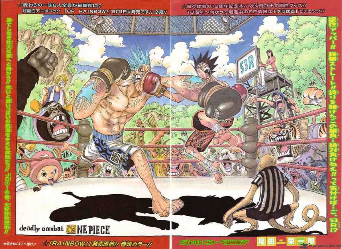 One Piece Chapter 454 Page 2