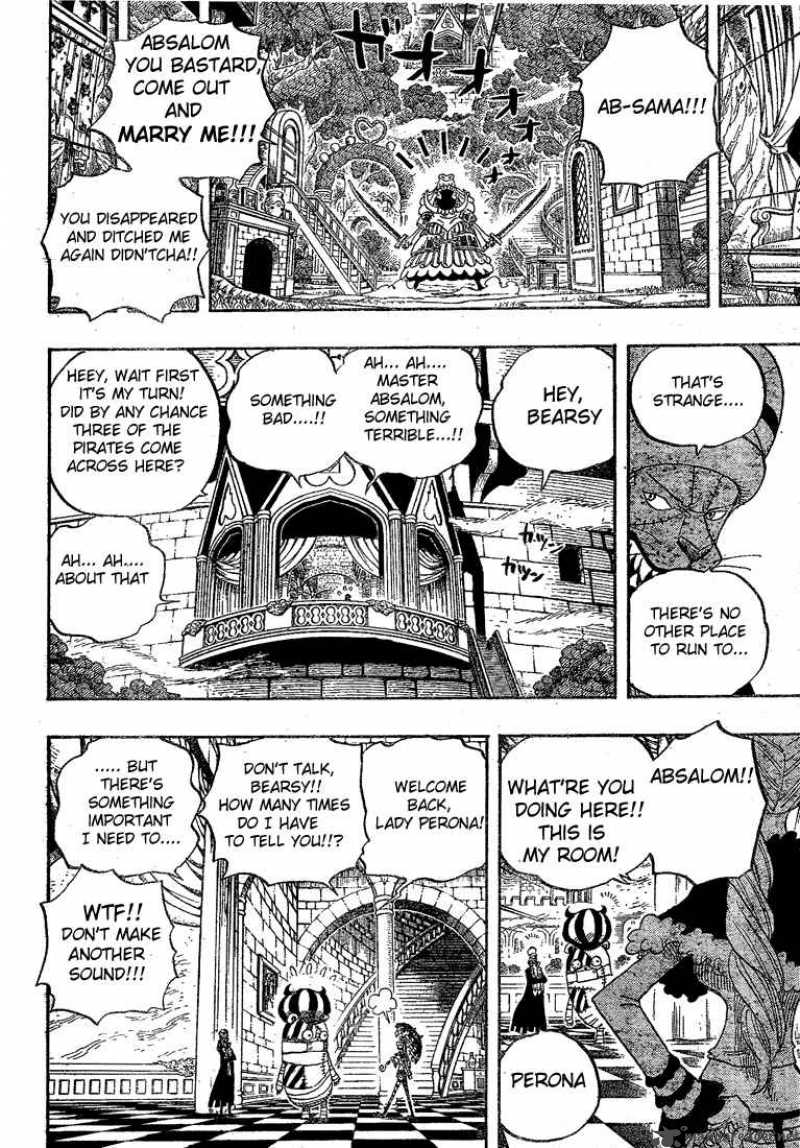 One Piece Chapter 454 Page 8