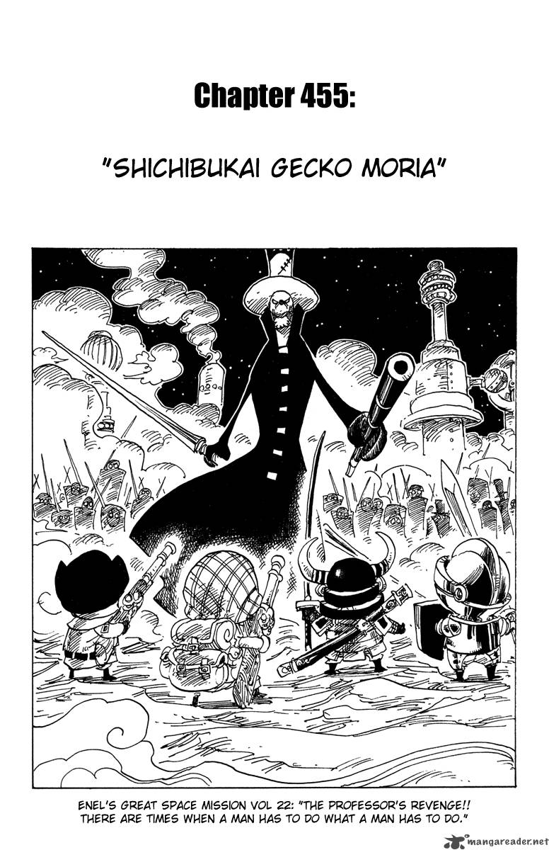 One Piece Chapter 455 Page 1