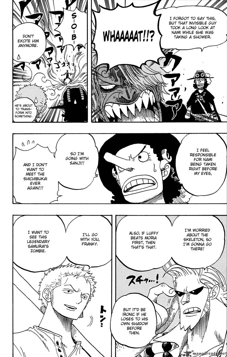 One Piece Chapter 460 Page 14