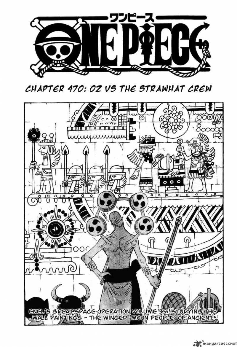 One Piece Chapter 470 Page 1