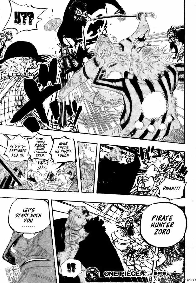 One Piece Chapter 483 Page 19