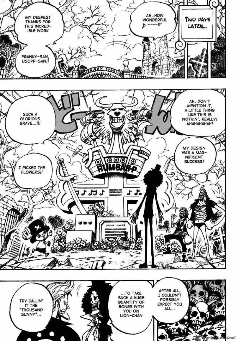 One Piece Chapter 489 Page 10