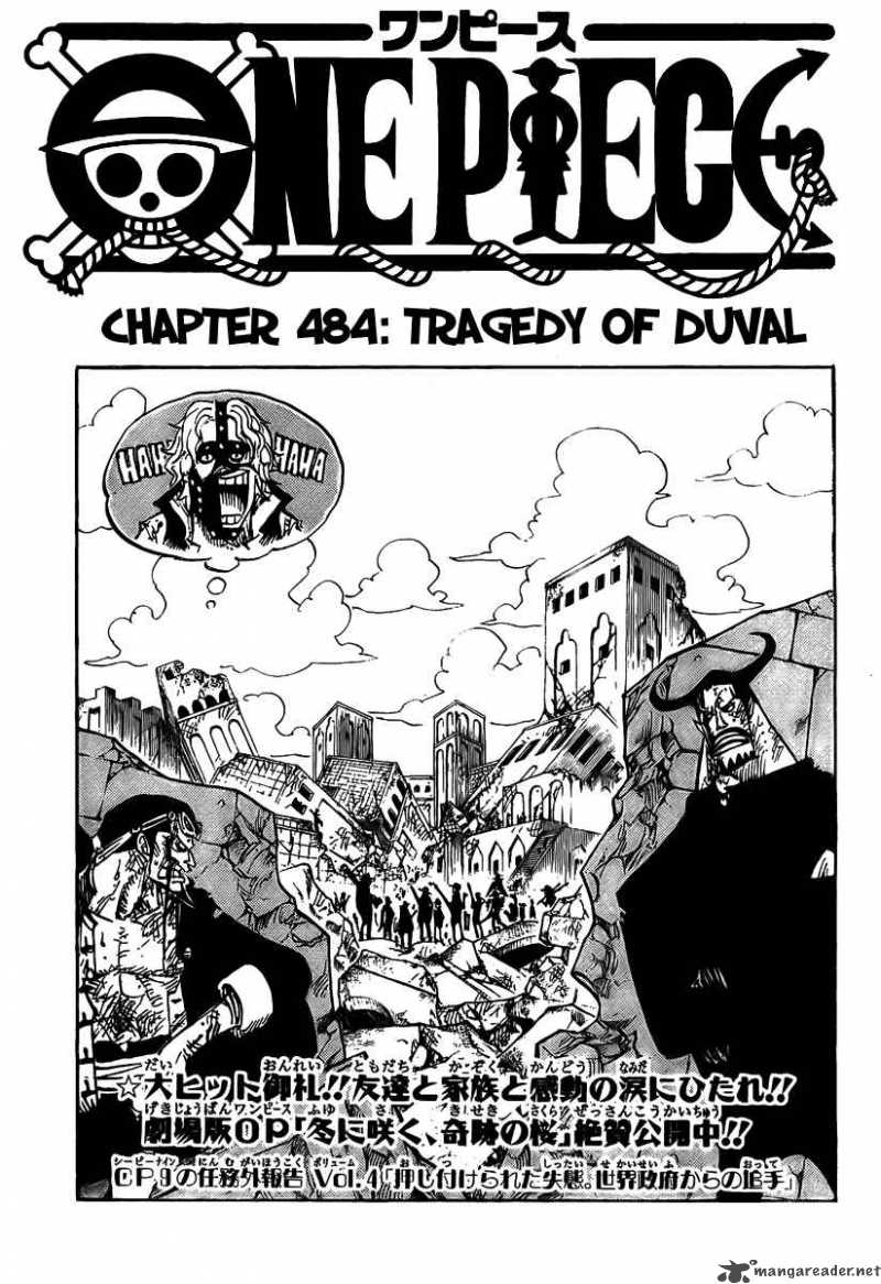 One Piece Chapter 494 Page 2
