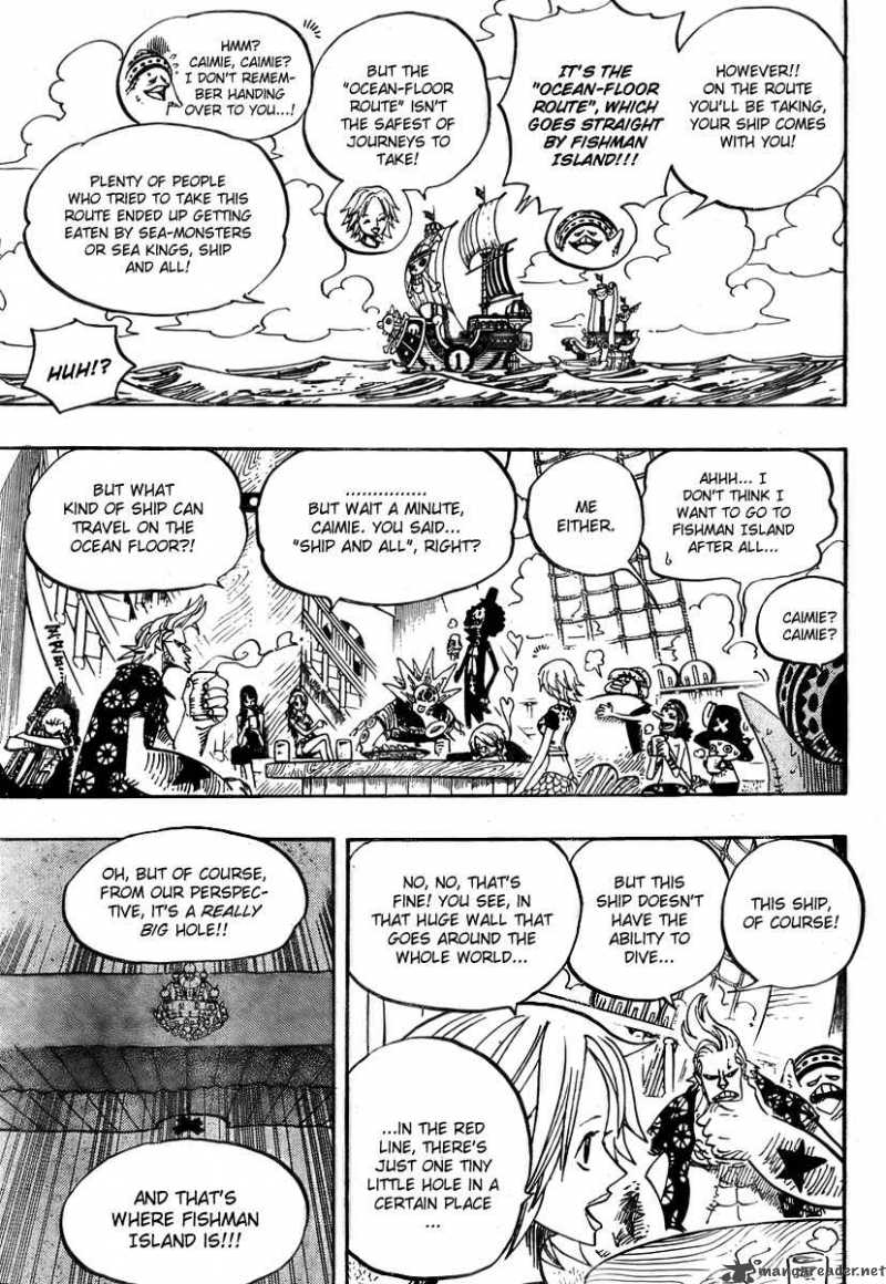 One Piece Chapter 496 Page 11