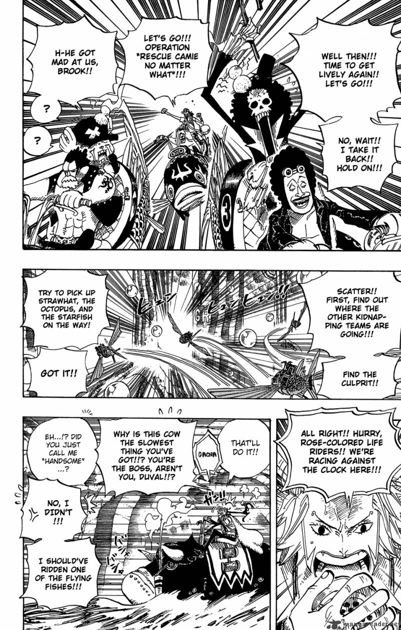 One Piece Chapter 500 Page 6