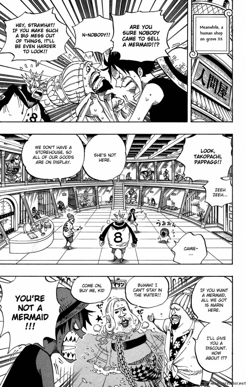 One Piece Chapter 500 Page 7