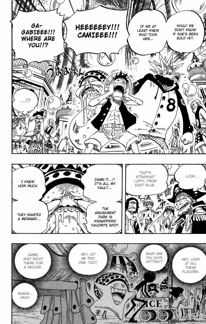 One Piece Chapter 500 Page 8