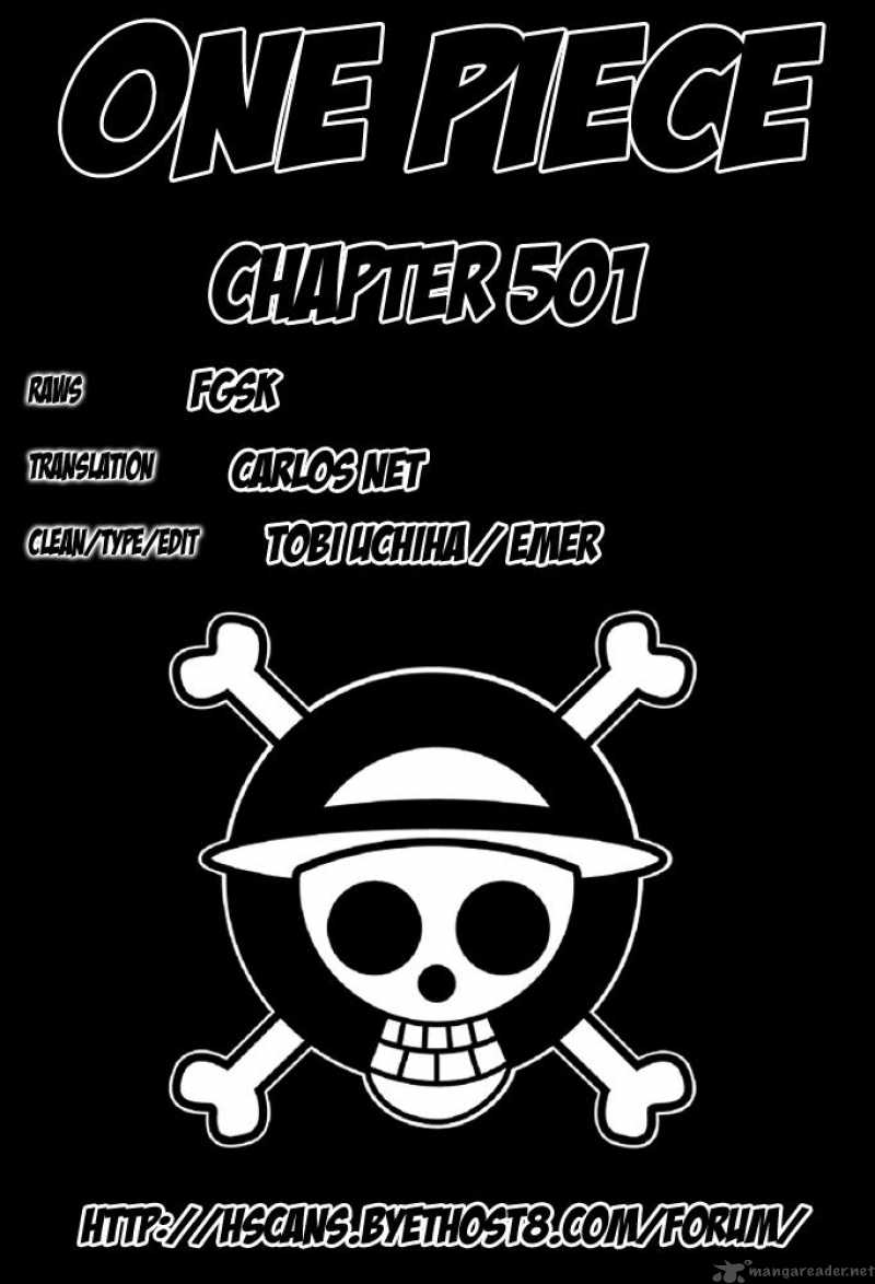 One Piece Chapter 501 Page 1