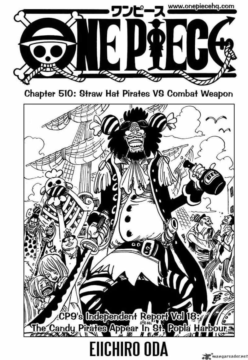 One Piece Chapter 510 Page 2