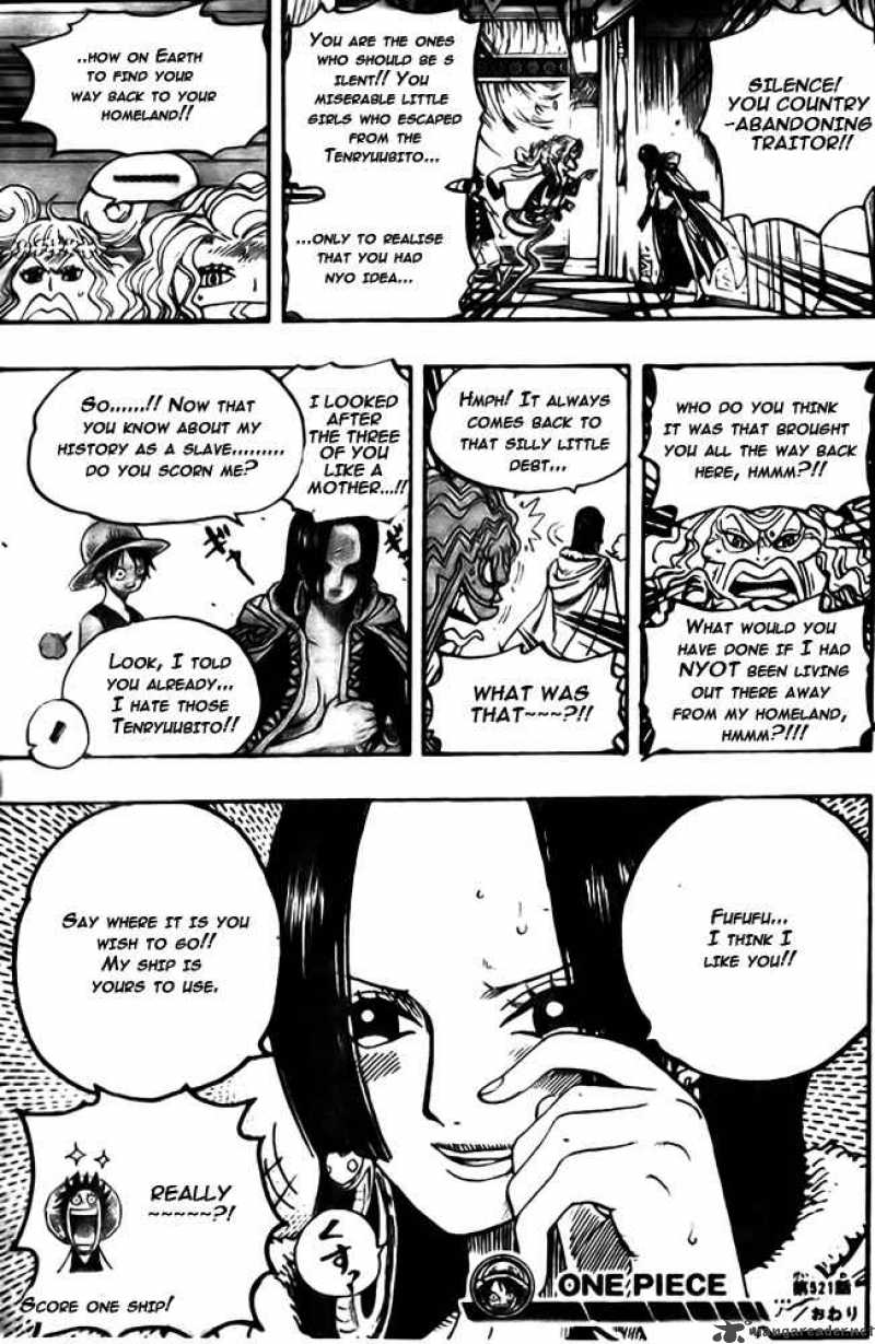 One Piece Chapter 521 Page 19