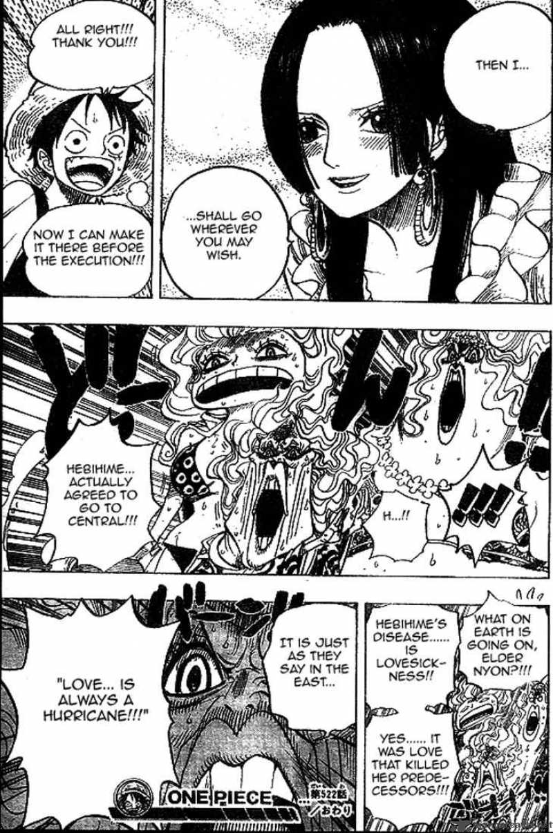 One Piece Chapter 522 Page 21
