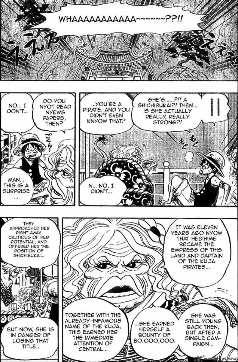 One Piece Chapter 522 Page 8