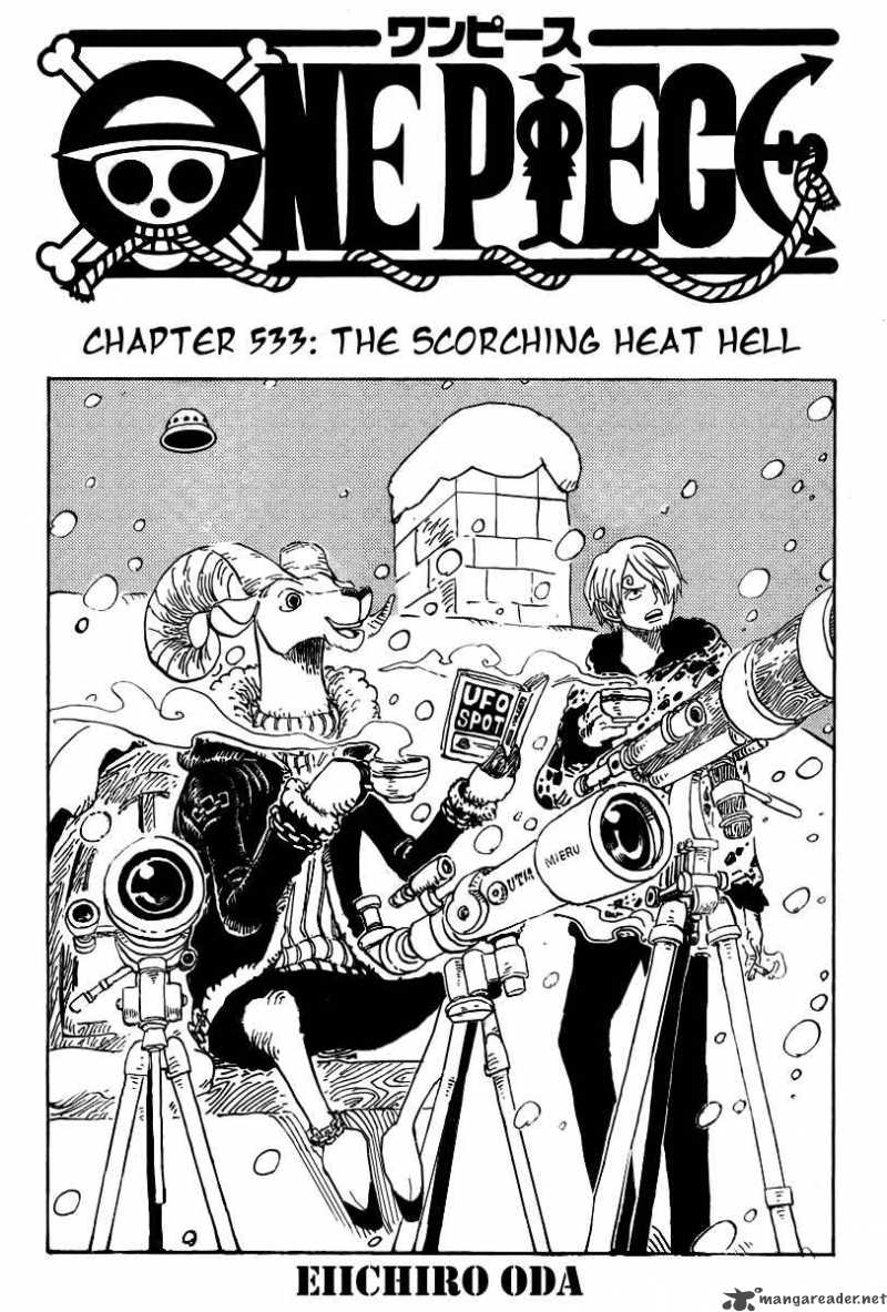 One Piece Chapter 533 Page 1