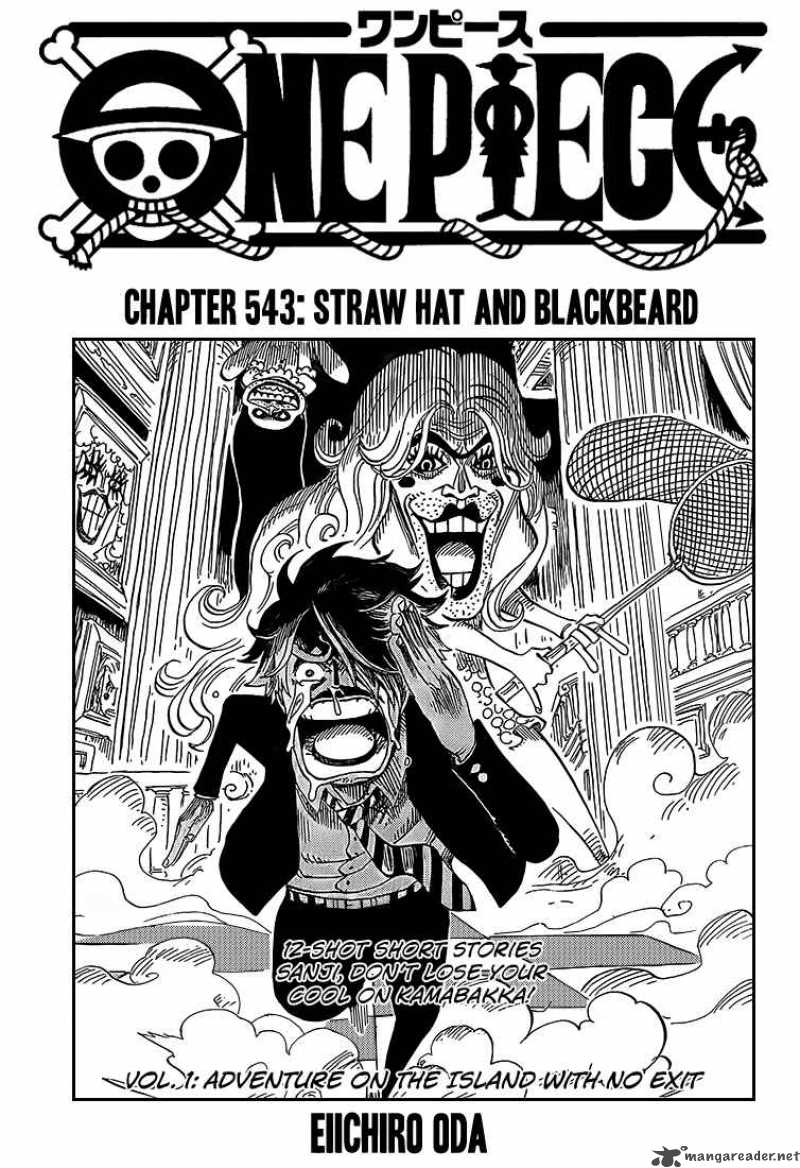 One Piece Chapter 543 Page 1