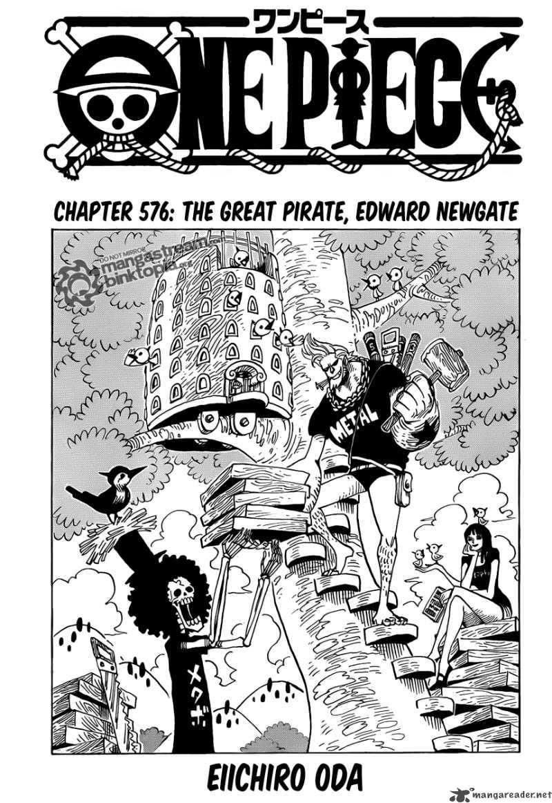 One Piece Chapter 576 Page 1