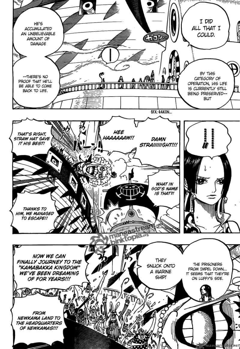 One Piece Chapter 581 Page 10