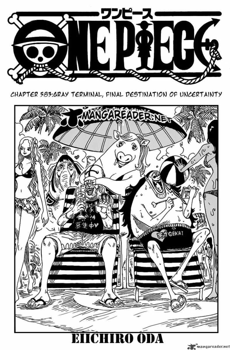 One Piece Chapter 583 Page 2