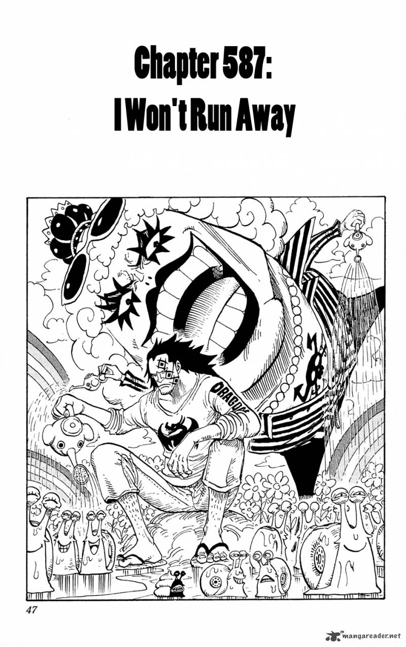 One Piece Chapter 587 Page 1