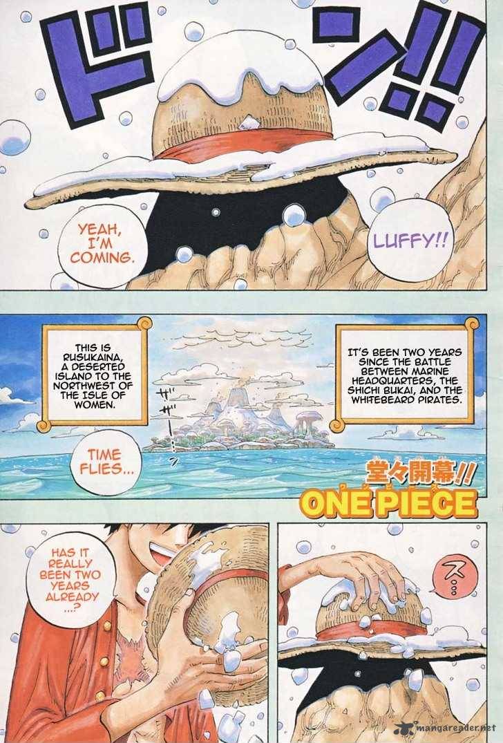 One Piece Chapter 598 Page 2