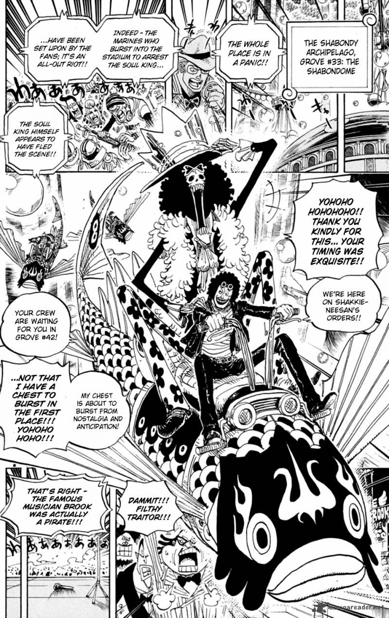 One Piece Chapter 601 Page 2