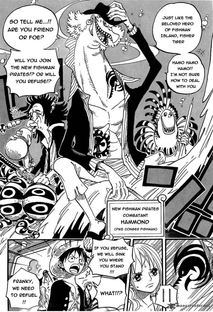 One Piece Chapter 607 Page 12