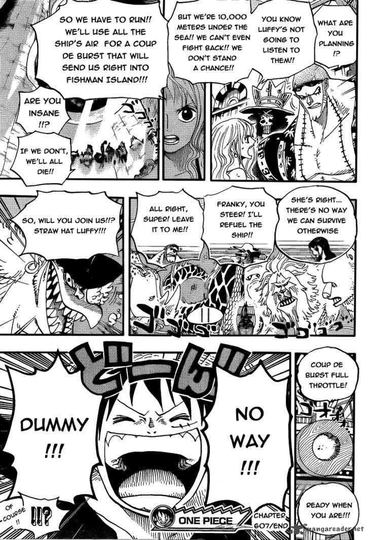 One Piece Chapter 607 Page 13