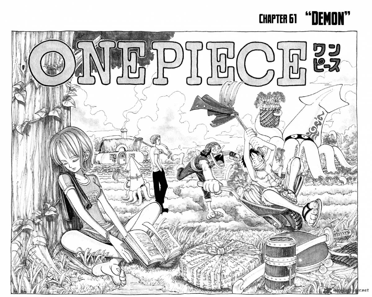 One Piece Chapter 61 Page 3