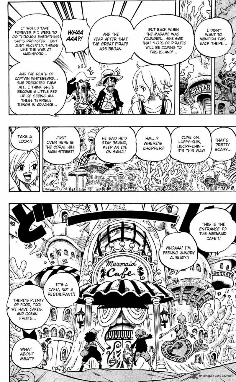 One Piece Chapter 610 Page 8