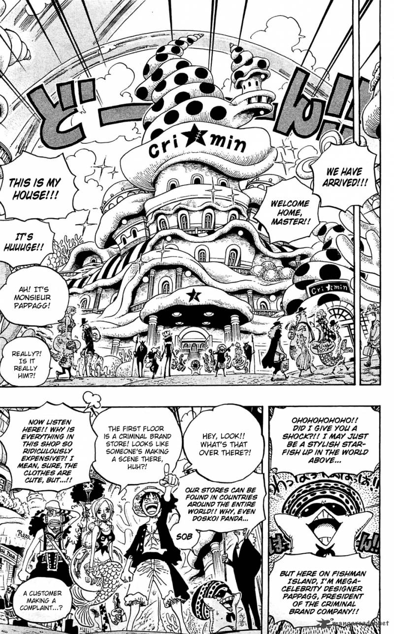 One Piece Chapter 611 Page 6