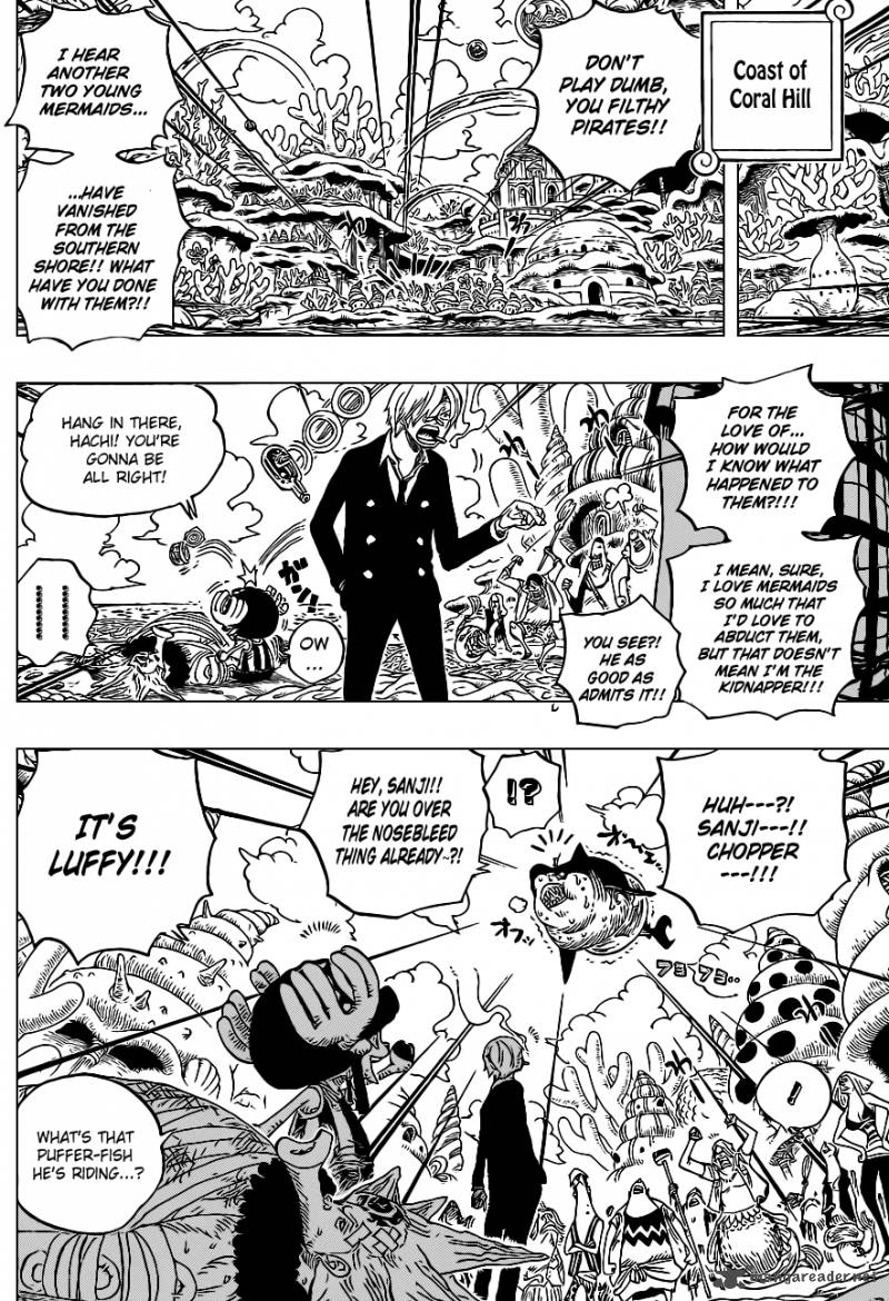 One Piece Chapter 617 Page 14