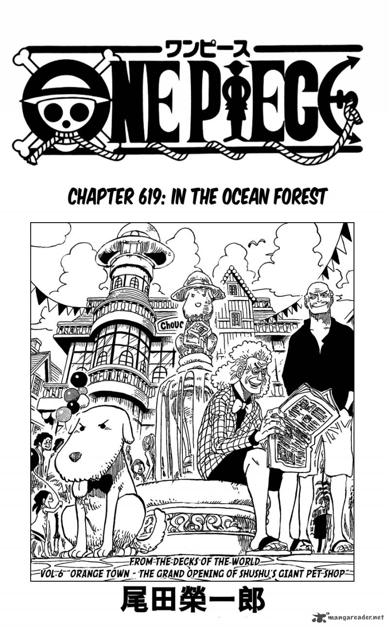 One Piece Chapter 619 Page 1