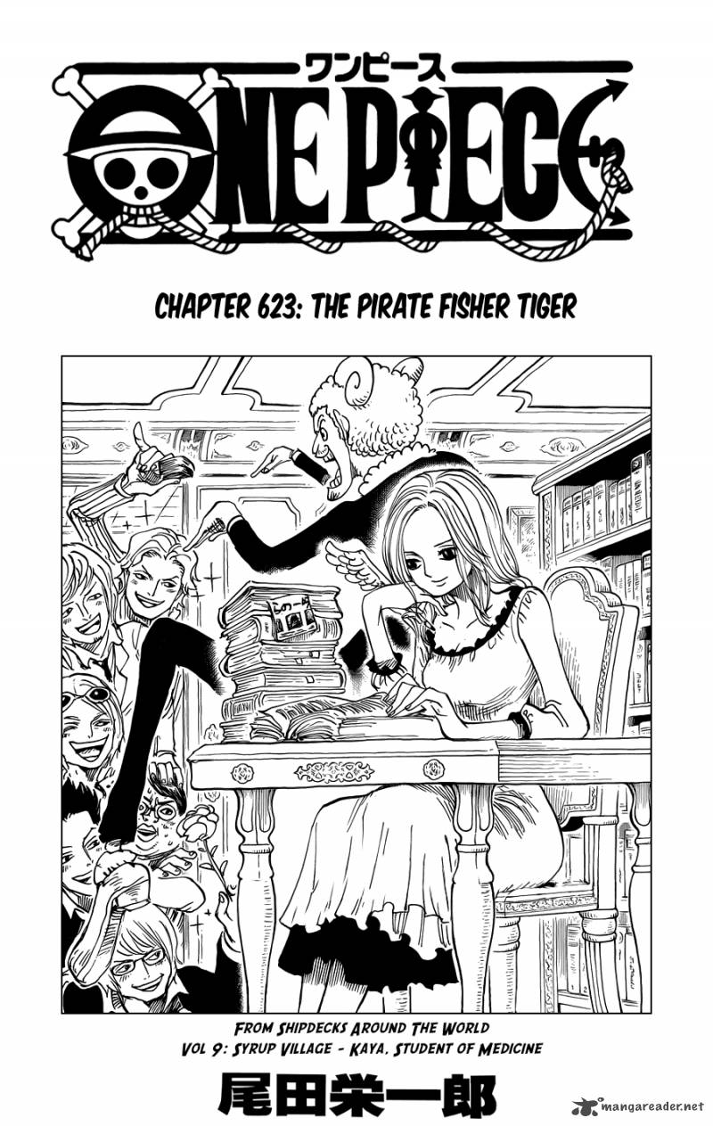 One Piece Chapter 623 Page 1
