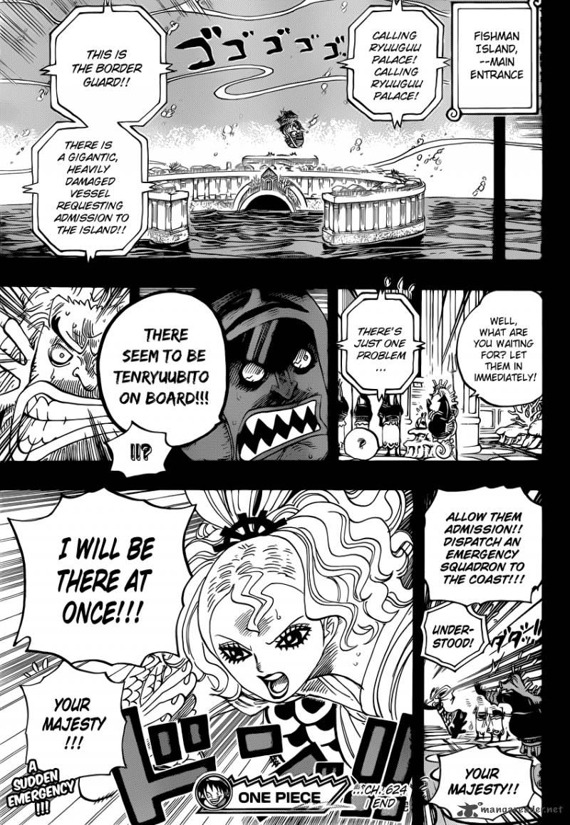 One Piece Chapter 624 Page 17