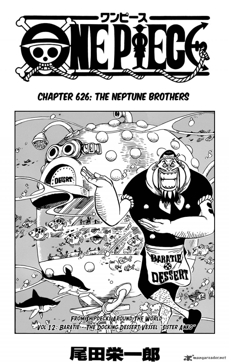 One Piece Chapter 626 Page 1