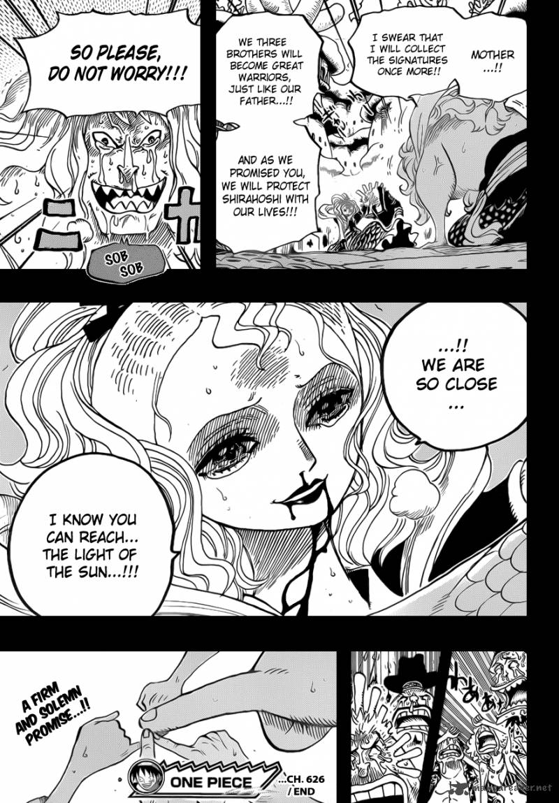 One Piece Chapter 626 Page 20