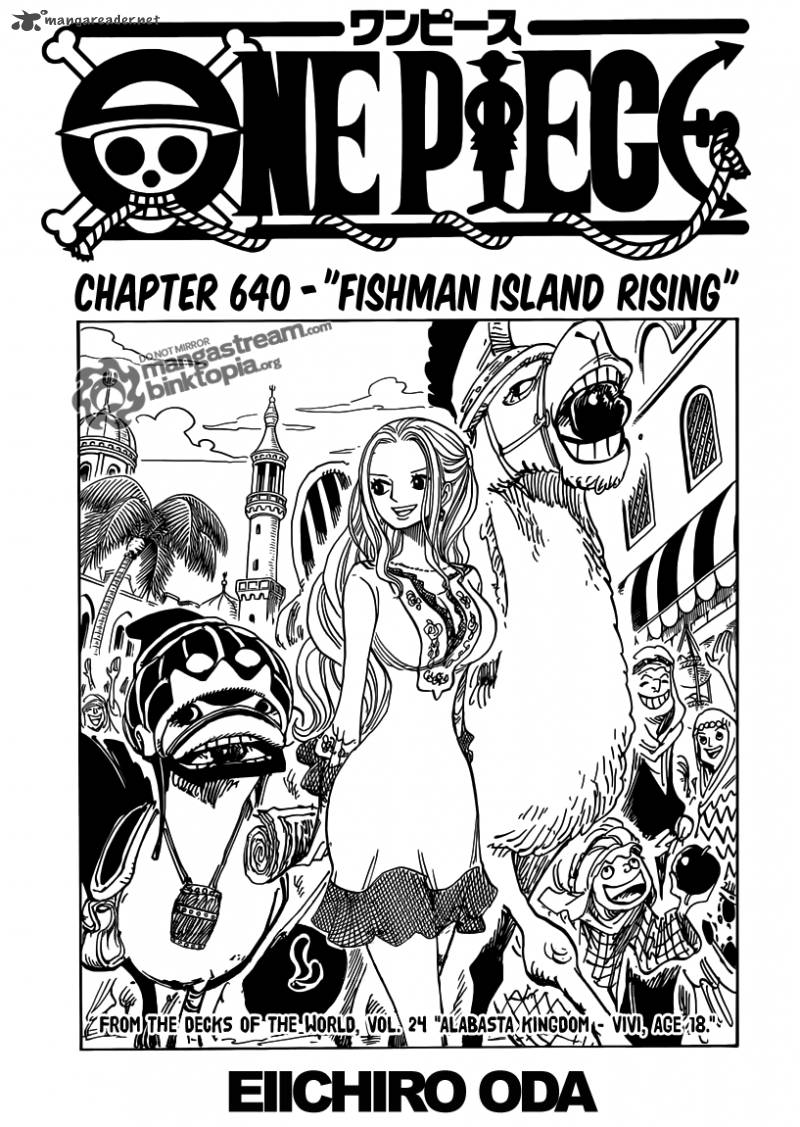 One Piece Chapter 640 Page 1