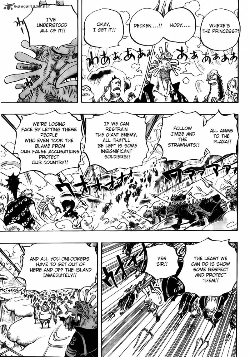 One Piece Chapter 642 Page 9