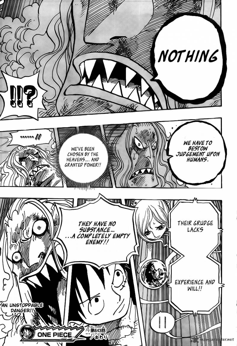 One Piece Chapter 643 Page 19