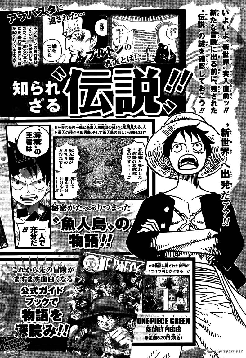 One Piece Chapter 651 Page 20