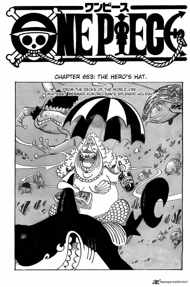 One Piece Chapter 653 Page 1