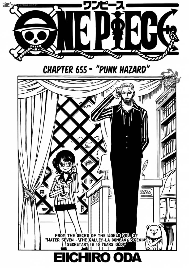 One Piece Chapter 655 Page 1