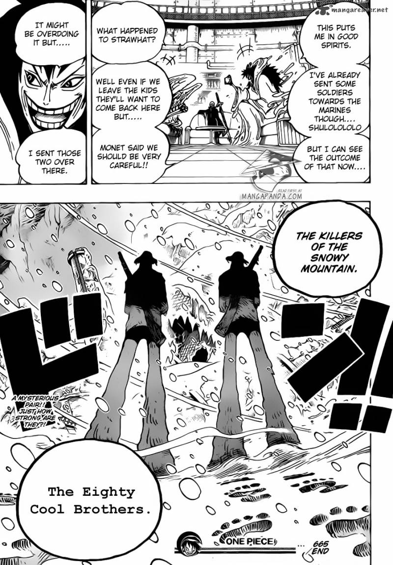 One Piece Chapter 665 Page 17
