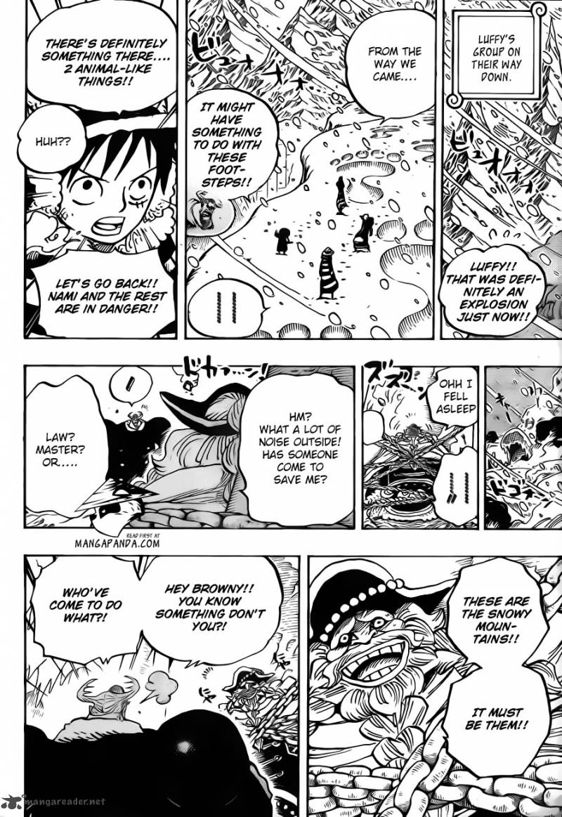 One Piece Chapter 666 Page 10