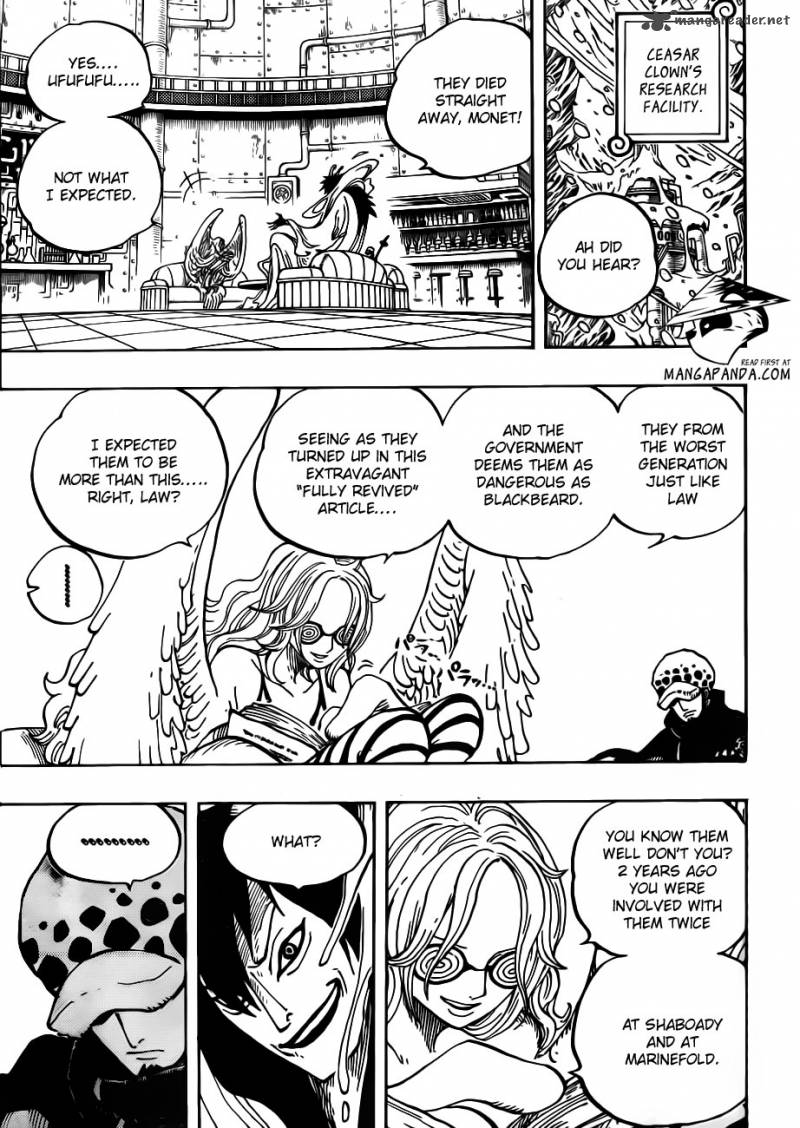 One Piece Chapter 666 Page 3