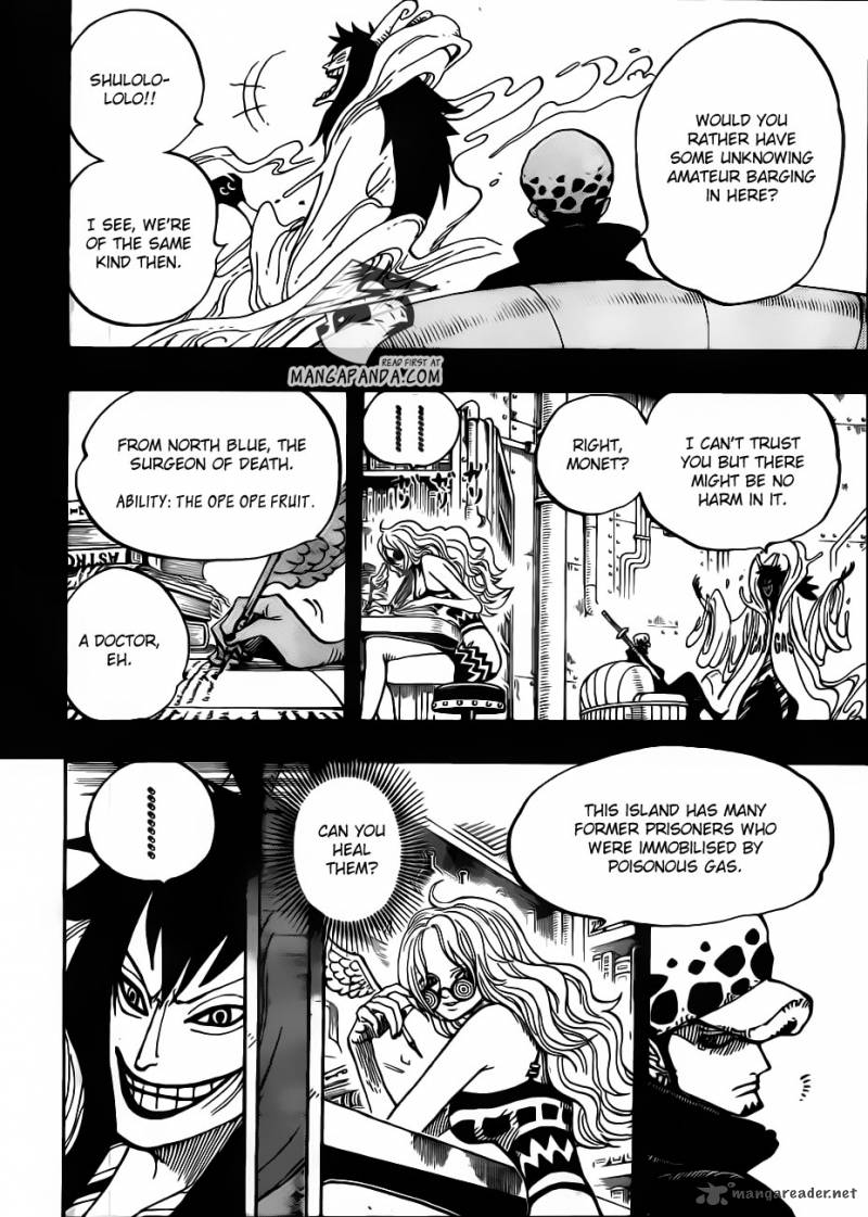 One Piece Chapter 666 Page 6