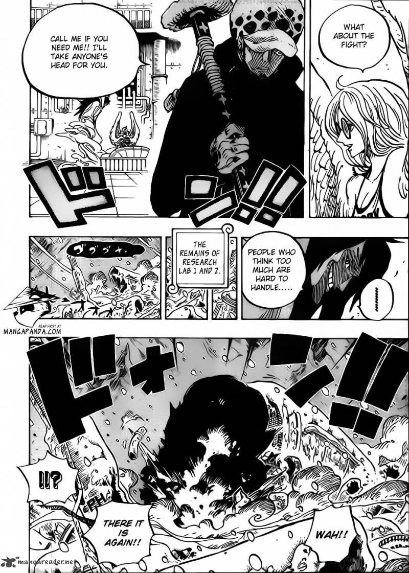 One Piece Chapter 666 Page 8