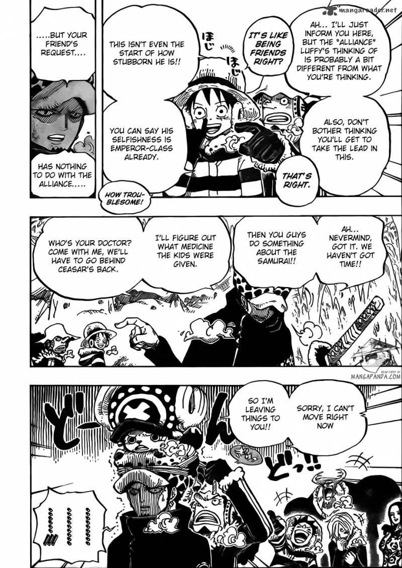 One Piece Chapter 668 Page 10