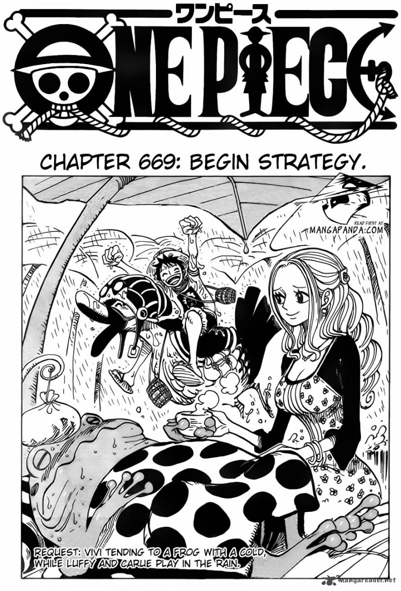 One Piece Chapter 669 Page 1